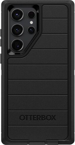 Otterbox Galaxy S23 Ultra (فقط) - CASE Series Defender - Black ، Rugged & Date - مع حماية المنفذ - يشمل حافظة Clip Kickstand - حماية الدفاع الميكروبي - عبوة غير راكدة in Kuwait