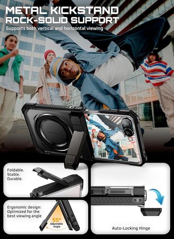 Supcase for Samsung Galaxy Z Flip 7 Case with Stand & Front Screen Protector (Unicorn Beetle Grip) ، [Support Magsafe] in Saudi Arabia