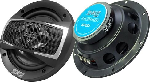 Absolute USA SP654 Series 6.5 "4 Way Car Speakers 500 Watts Max Power in Saudi Arabia