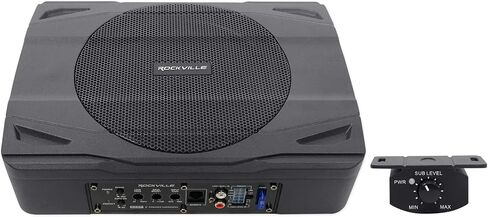 Rockville SS8P 400 وات ضئيلة تحت المقعد/شاحنة مضخم صوت Sub+Amp Kit in Saudi Arabia
