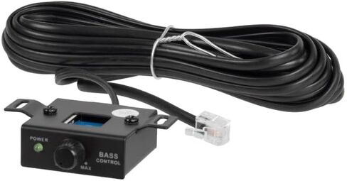 NVX QB12SPA 12 "1200W (350W RMS) SLOT SLOT SLOT الضحلة التي تم تشغيلها مدعومًا-مكبر للصوت المدمج ، مصبغة معدنية ، مقبض باس بعيد ، يسهل التثبيت في السيارات والشاحنات in Kuwait