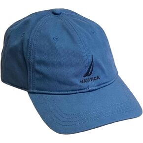 Nautica Men Adjustable Logo Hat Cap (One Size, White) in Kuwait