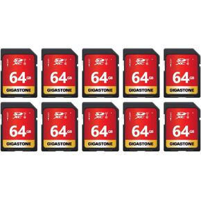 GIGASTONE 32GB SD Card 5-Pack UHS-I U1 Class 10 SDHC Memory Card High-Speed up to 80MB/s Full HD Video Compatible with Digital Camera, SPYPOINT TACTACAM WOSPORTS Trail Camera, with 5 Mini Cases in Saudi Arabia