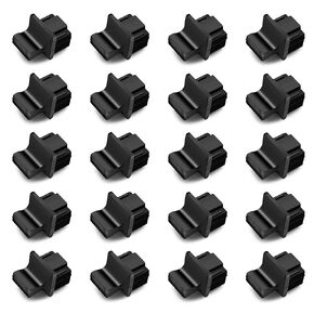 RJ45 Dust Covers Caps Ethernet Port Plugs Suitable for Open Slot on Network Switch Silicone 20pcs/Pack in Saudi Arabia