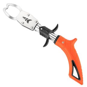 KastKing Paradox 9" Lip Grip, Corrosion-Resistant Stainless Steel Fish Landing Tool with Non-Slip Elastomer Handle, Easy-Use Trigger,and Adjustable Wrist Strap for Secure Fishing in Kuwait