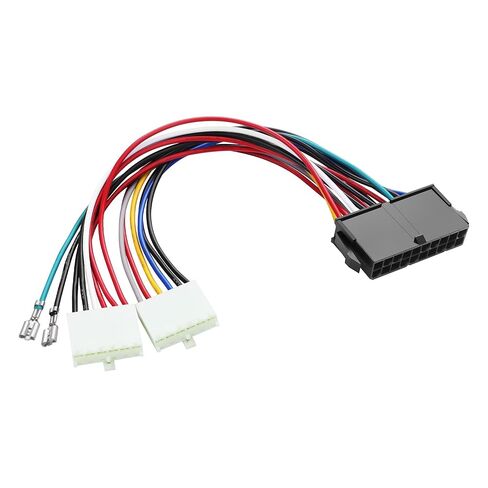ATX إلى AT AT Power Adapter ، 18AWG 20-Pin ATX إلى 2-PORT 6-PIN في PSU Power Cord ، UITable للموديلات الأقدم من 286 و 386 و 486 جهاز كمبيوتر -20 سم/7.87in in Kuwait