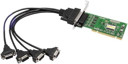 UT-764 Serial Expansion Card 4-Port RS232 Card PCI4 Serial Card PCICOM Card 4-Port Industrial Grade Stable and High Speed in Saudi Arabia