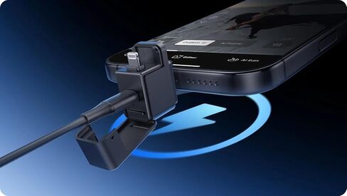 insta360 x5 قارئ سريع ، موصلات USB-C مزدوجة وبرق ، متوافقة مع كل من أجهزة iOS و Android ، USB-3.0 لنقل الملفات الكبيرة بشكل أسرع ، وتصوير وتخزين في وقت واحد in Saudi Arabia