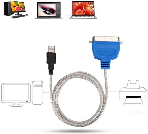 USB إلى 1284 محول كابل الطابعة القياسي CN36 واجهة USB إلى محول الطابعة المتوازية كبل المنفذ المتوازي in Saudi Arabia