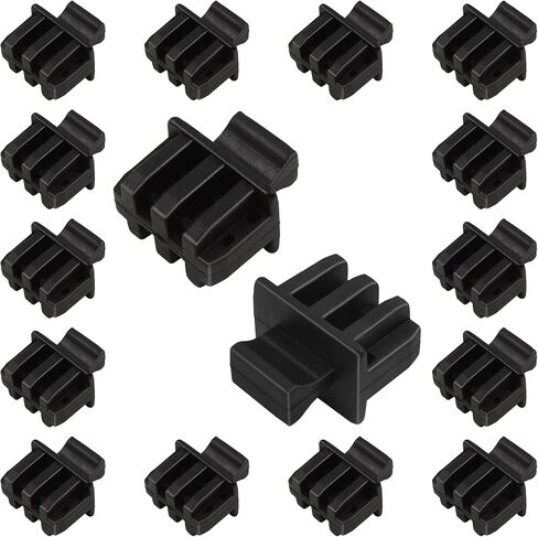 يغطي غبار SFP SFP+ XFP أغطية مناسبة للفتحة المفتوحة على مفتاح الشبكة من النوع C 100pcs/pack in Saudi Arabia