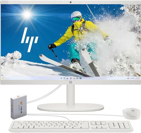 HP 2025 NEW 22 بوصة الكمبيوتر المكتبي COMPUTER • 20 جيجابايت من ذاكرة الوصول العشوائي in Kuwait