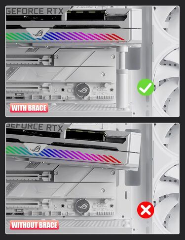 uphere GPU Support Bracket ، دعم GPU بطاقة الرسومات ، حامل بطاقة SAG CARD in Saudi Arabia