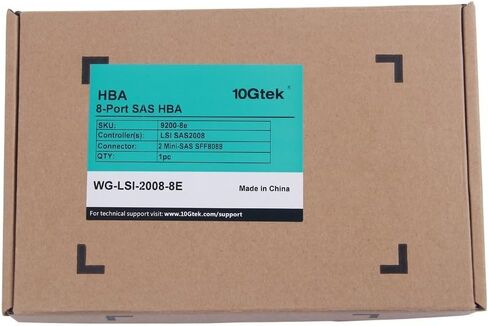 12G Internal PCI-E SAS/SATA HBA Controller Card, Broadcom's SAS 3008, Compatible for 9300-8I in Saudi Arabia