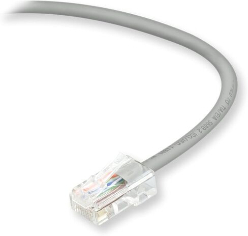 Belkin CAT5e Molded Patch Cable, 25 ft, Gray in Saudi Arabia
