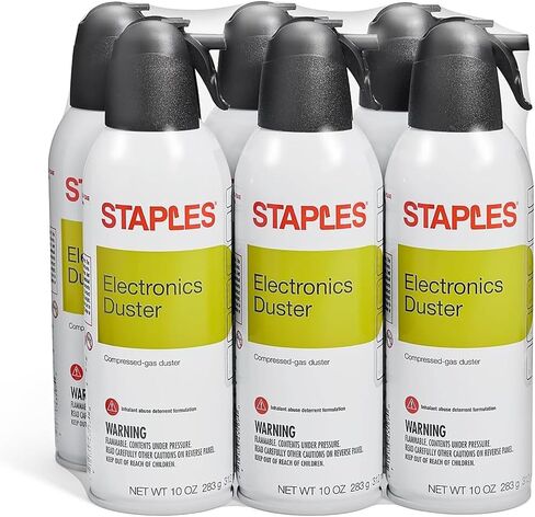 Staples Electronics Air Duster, 10 oz. (SPL10ENFR-1) in Saudi Arabia