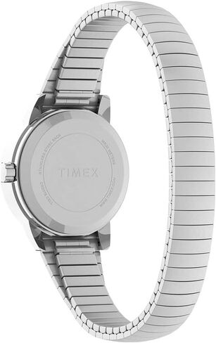 Timex Women's T2H371 Quartz Easy Reader Watch with White Dial Analogue Display and Silver Stainless Steel Bracelet Women's in Saudi Arabia