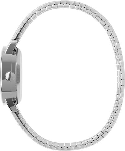 Timex Women's T2H371 Quartz Easy Reader Watch with White Dial Analogue Display and Silver Stainless Steel Bracelet Women's in Saudi Arabia