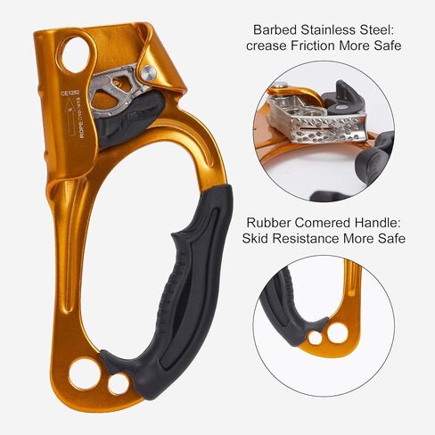 يدوي الصعود في الهواء الطلق شجرة تسلق الجبال Arborist تسلق rappelling تجهيز اليد تسلق شجرة الصعود لمدة 10 ~ 13 ملم حبل in Kuwait