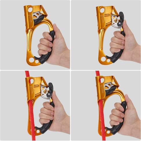 يدوي الصعود في الهواء الطلق شجرة تسلق الجبال Arborist تسلق rappelling تجهيز اليد تسلق شجرة الصعود لمدة 10 ~ 13 ملم حبل in Kuwait