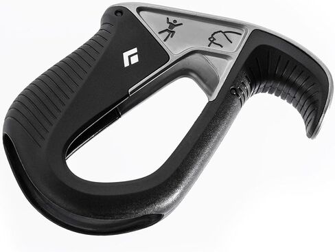 Black Diamond ATC Pilot Rock Climbing Belay Device, Black in Saudi Arabia