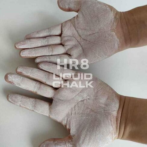 HR8 Liquid Chalk 50ml with Carabiner | Fast-Drying, Mess-Free Grip for Gym, Weightlifting & Climbing (Up to 30 Uses) in Saudi Arabia