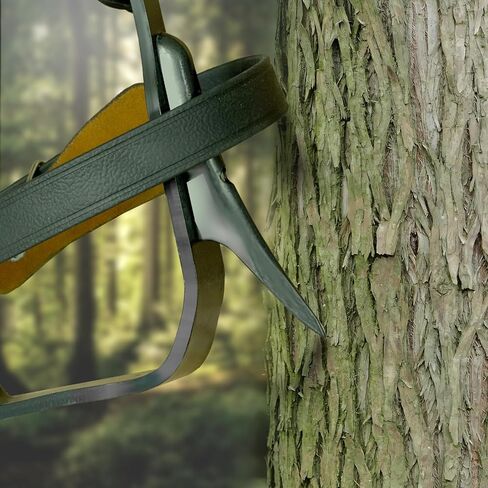 Tree Climbing Spikes Set, Alloy Steel Climbing Spurs, 350lbs Load Capacity, Green, Classic Style, Ideal for Climbers, Fruit Picking & Lumberjack in Kuwait