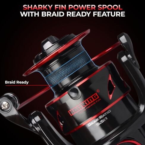 Kastking Sharky Baitfeeder III Spinning Spinning Reel 10+1 in Kuwait