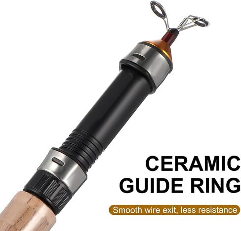 IMIKEYA Telescopic Ice Fishing Rod for Youth - Compact and Durable Tackle Tool in Saudi Arabia