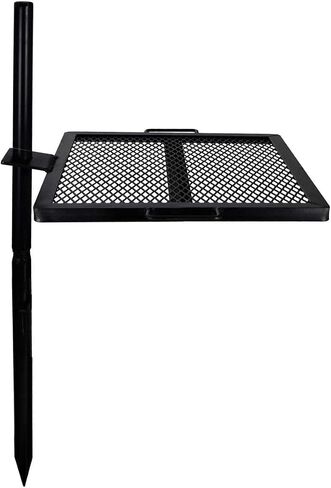 GameMaker Open Fire Cooking Grill-مشوهة محمولة لإطلاق النار لطهي اللهب المفتوح ، حلقات النار في الهواء الطلق والتخييم-الإعداد الشاق والسهل والارتفاع القابل للتعديل in Saudi Arabia