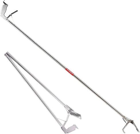 Gerrit 1.2m قابلة للطي أفعى ملقط لذاتي قفل قابلية للزواحف الأفعى الماسك الصيد حشرجة الطفل على نطاق واسع in Kuwait