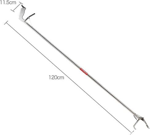 Gerrit 1.2m قابلة للطي أفعى ملقط لذاتي قفل قابلية للزواحف الأفعى الماسك الصيد حشرجة الطفل على نطاق واسع in Kuwait