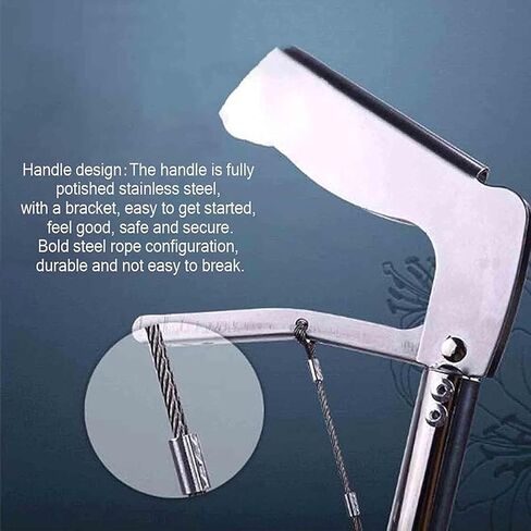 Gerrit Snake Tong Tong قابلة للطي قابلة للضرب القابل للصدأ مقطع القمامة القمامة قوية الزواحف آمنة الاستيلاء على الماسك الأفعى أداة معالجة الزواحف (الحجم: 1.5m) in Kuwait