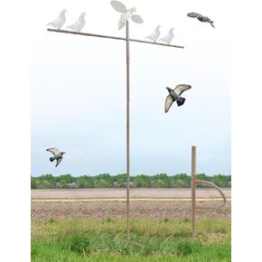 عمود تثبيت شجرة الحمامة ، تقف بقطب محمولة 9 أقدام للأعمال الخارجية مع شرك الحمامة (شرك الحمامة غير مدرجة) in Kuwait