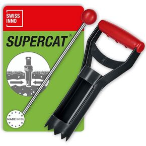 SWISSINNO Gopher & Vole Trap PRO SuperCat – 2 Tunnel Traps + 1 Install Kit – Dual Trigger Action for Voles & Field Mice – Easy Setup, Reusable, Made in Europe in Saudi Arabia