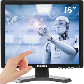 15 بوصة شاشة اللمس مراقبة 1024 × 768 دعم HDMI VGA AV USB BNC ، 10 نقاط شاشة LED TFT TFT للكمبيوتر المحمول PCBOX PS5/PS4 SOSS POS SYSTEMS LOUNSPEAKERS in Kuwait