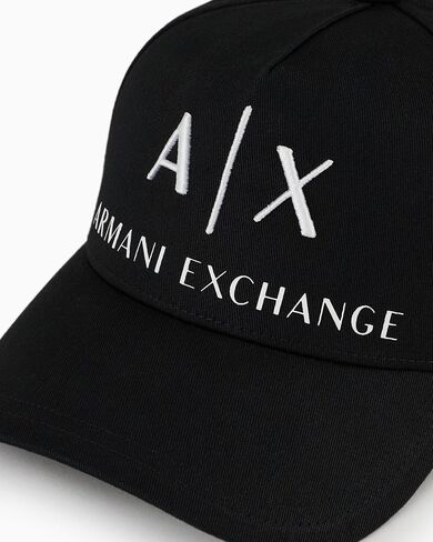 A|X Armani Exchange Men's Baseball hat, Black & White, One Size in Saudi Arabia