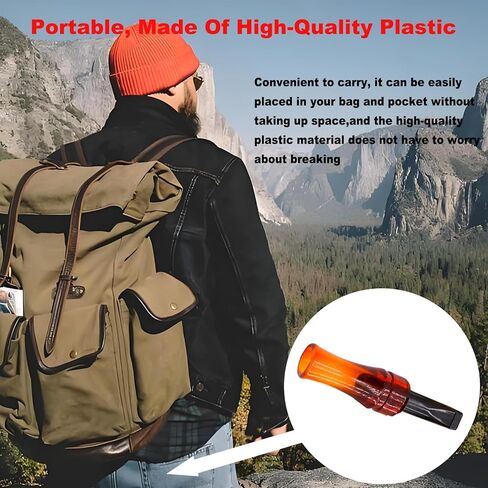 Crow Caller لجذب الغربان ， Crow Call Whistle ، Raven Portable Crow Frishing صافرة ، صافرة المقلدة المقلدة Crow Caller ، صافرة الغراب ، للمبتدئين ، والمبتدئين ، المحترفين in Kuwait