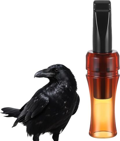Crow Caller لجذب الغربان ， Crow Call Whistle ، Raven Portable Crow Frishing صافرة ، صافرة المقلدة المقلدة Crow Caller ، صافرة الغراب ، للمبتدئين ، والمبتدئين ، المحترفين in Kuwait