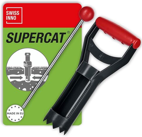 Swissinno Gopher & Vole Trap Pro Supercat - مصائد نفق + 1 مجموعة تثبيت - إجراءات مشغل مزدوجة للفئران والفئران الميدانية - سهلة الإعداد ، قابلة لإعادة الاستخدام ، مصنوعة في أوروبا in Saudi Arabia