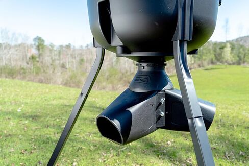 Moultrie Gravity Deer Feeder - Tripod Game Feeder - محول تحويل سهل - PELLET PELLET جاهز - إعداد وعرة بدون قوة لإدارة الغزلان in Kuwait