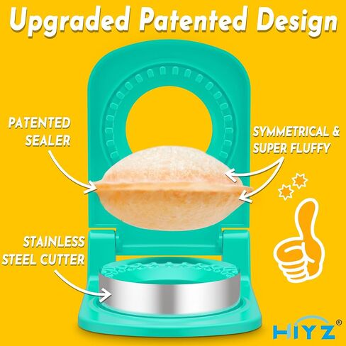 HiYZ Sandwich Cutter - 5 PCS Decruster Sandwich Maker - Cookie Cutter for Kids Boys Girls - Peanut Butter and Jelly Crustless Sandwich Bread Pancake Maker (Metal Deep Blue) in Saudi Arabia