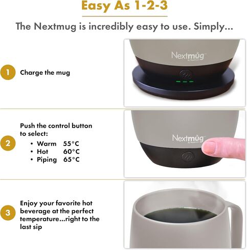 Nextmug - Temperature-Controlled, Self-Heating Coffee Mug in Saudi Arabia