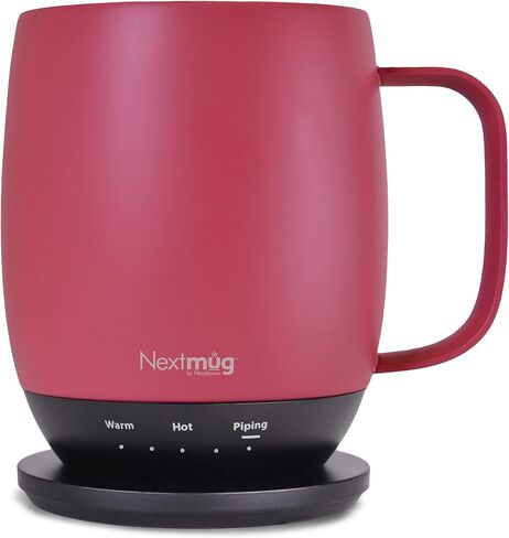 NextMug - مكبرة القهوة التي تسيطر عليها درجة الحرارة ، وتسخين ذاتيا (أسود - 14 أوقية.) in Saudi Arabia