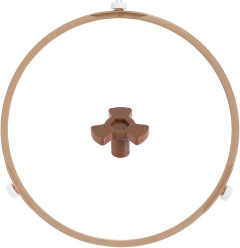 حلقة القرص الدوار للميكروويف ، 8.74in بديل حلقة أسطوانة الميكروويف مع حامل دعم صينية لوحة زجاجية متنقلة للتدفئة السلسة in Kuwait