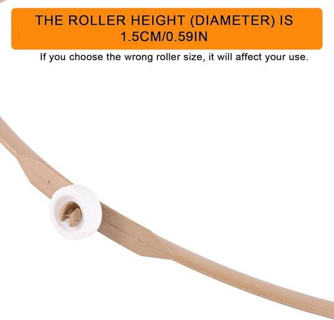 حلقة القرص الدوار للميكروويف ، 8.74in بديل حلقة أسطوانة الميكروويف مع حامل دعم صينية لوحة زجاجية متنقلة للتدفئة السلسة in Kuwait