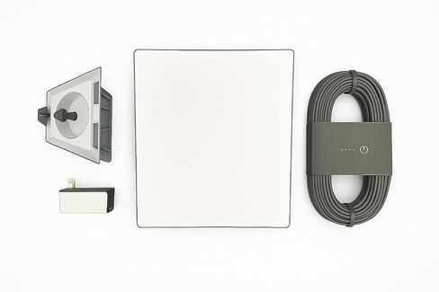 Space X Starlink Mini Kit-جهاز توجيه Wi-Fi مزدوج النطاق AC ونظام طبق الأقمار الصناعية-الإنترنت المحمول عالي السرعة للاستخدام عن بُعد والهاتف المحمول-أبيض in Saudi Arabia