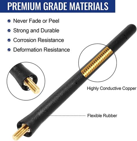 Car Wash Proof Antenna for Chevy Silverado GMC Sierra Accessories 2007-2027 in Saudi Arabia