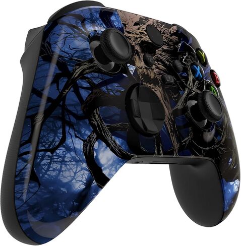 قذيفة مخصصة متطرفة لوحدة التحكم X&S Series Series X&S - توهج في Dark - Como Camo Accessories غطاء الإسكان الأمامي لوحدة التحكم في Xbox Core in Saudi Arabia