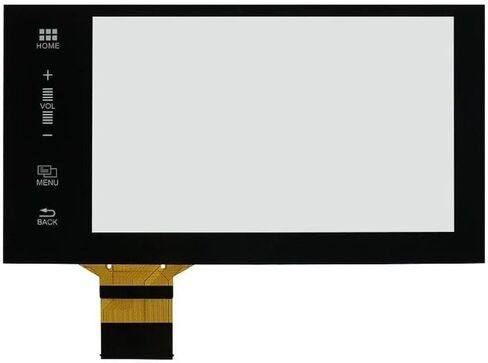 7 inch 60 Pins LA070WV6 SL01 Touch Screen Glass Digitizer Panel For Honda Accord Civic HR-V Pilot Car Radio Player Replacement in Saudi Arabia
