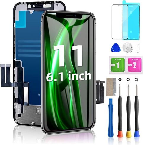للحصول على iPhone 12/12 Pro Screen Replacement 6.1 Inch - 3D Touch LCD Display Displizer Frame Assembly مع أدوات الإصلاح in Kuwait